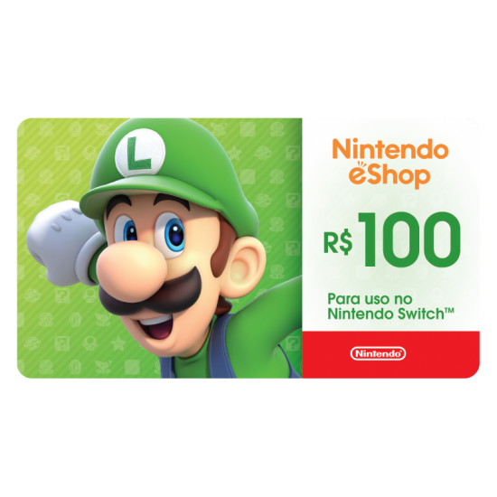 Nintendo - Gift Card Digital 100 Reais