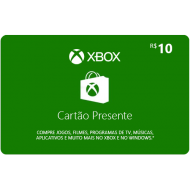 Cartão Presente do Xbox - R$ 10