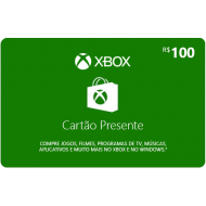 Cartão Presente do Xbox - R$ 100
