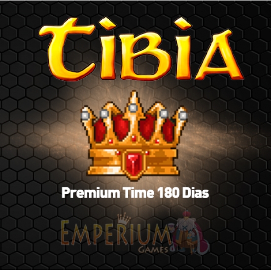 Tibia Premium Time - 180 Dias
